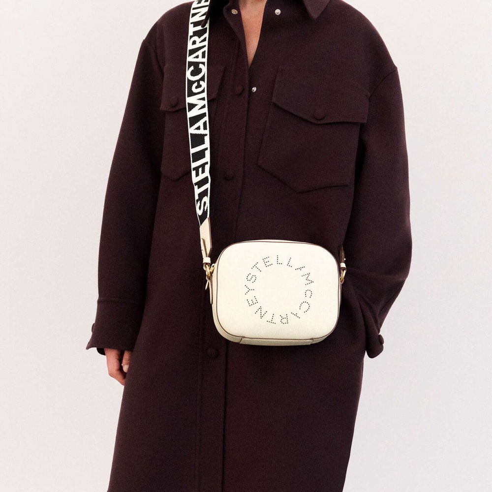 Logo Camera Crossbody Bag